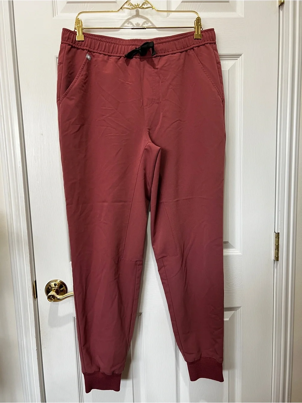 Figs Men's Jogger Pants Scrub Mauve PO#2072 Uniform Size Large